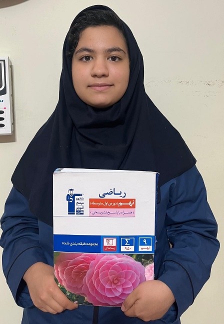 نازنین زهرا نامدار:پیوستگی باعث می‌شود از درس‌ها عقب نمانم