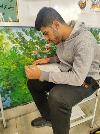 مصاحبه دانش اموز مبین سوادی دوازدهم تجربی از تبریز