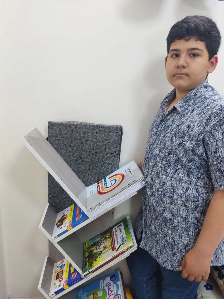 گفتگو با امیر علی ذوالفقاری؛ قهرمان پیوستگی برتر پایه ششم