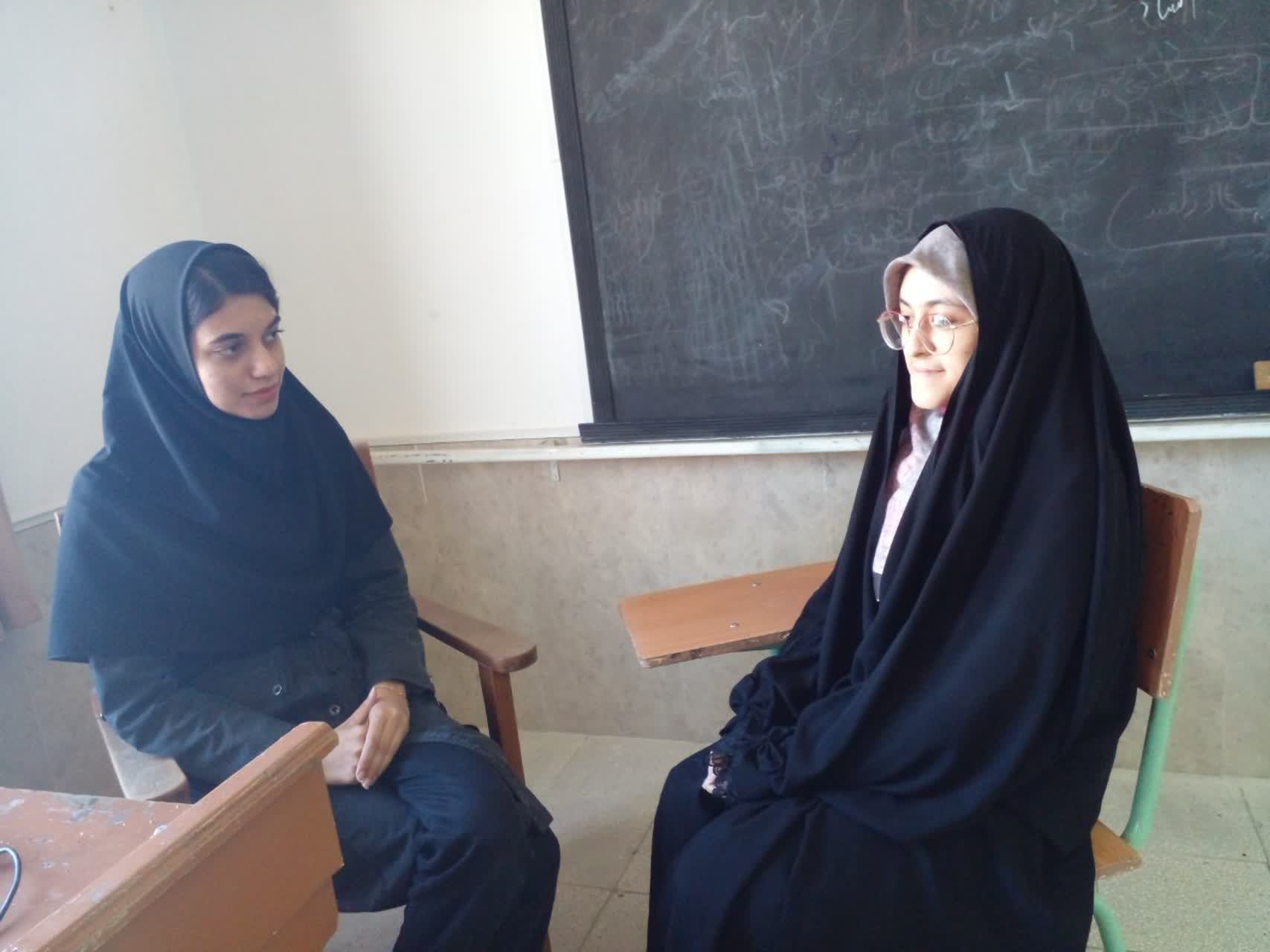 گفتگو با قهرمان پیوستگی طهورا بهادریان از سبزوار