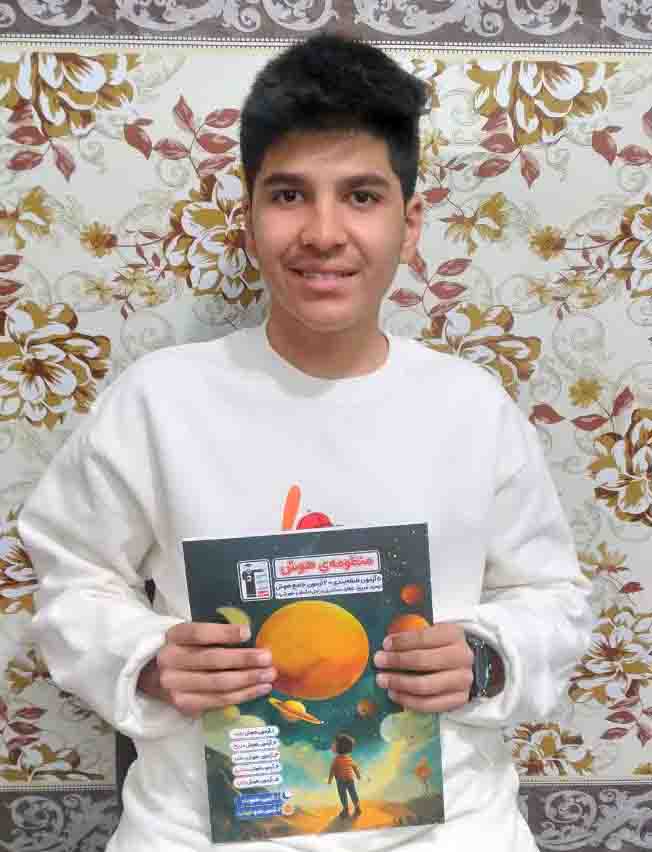 گفتگو با کسرا حاتمی دانش آموز تراز برتر کانون، از شهرستان فسا