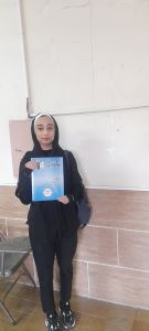 ساجده مرادپور قهرمان پیشرفت یازدهم انسانی از شهرکرد