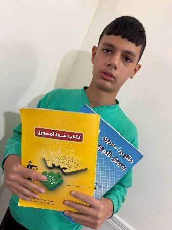 قهرمان پیشرفت، سید مرتضی موسوی دانش آموز مقطع ششم از مشهد