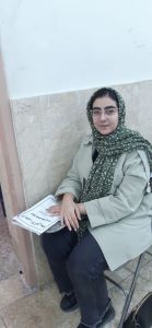 یلدا صادقی قهرمان پیشرفت دوازدهم تجربی از شهرکرد