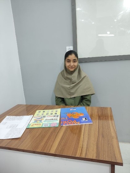 گفت‌وگو با  ملیسا امیری پریان پایه هشتم از کرمانشاه