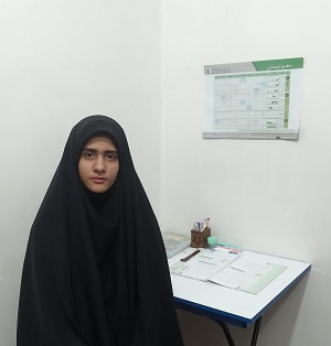 گفتگو با ام‌البنین علیزاده؛ قهرمان پیوستگی دهم انسانی از زرند