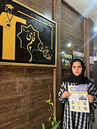 گفتگو با مونا سلیمی یازدهم تجربی عضو باشگاه پانصدتایی‌ها از بوشهر