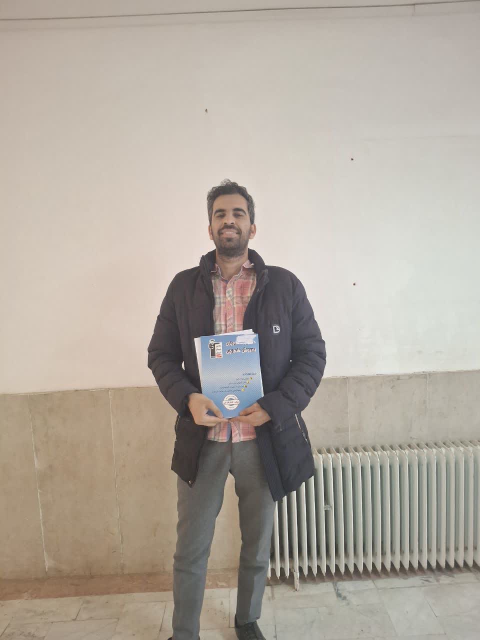 گفت و گو بامهدی حاجی شمسایی قهرمان پیوستگی از سبزوار