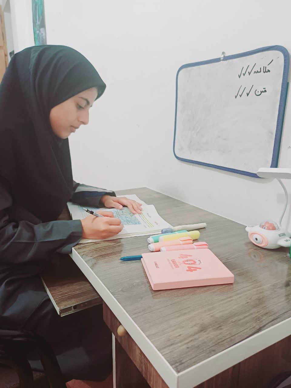 گفت وگو با ثنا جباری قهرمان تابستان دهم انسانی