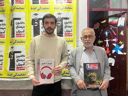 گفت و گو با علی ظهرابی نیا،دانش آموز قهرمان پائیز از ایذه