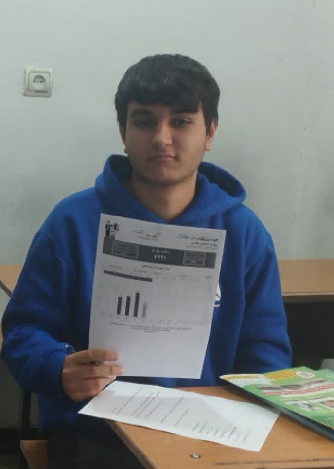 گفت و گو با یونس احمدی بابادی یازدهم انسانی