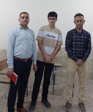 گفت و گو با امیر حسین حسن پور قهرمان پیوستگی یازدهم تجربی