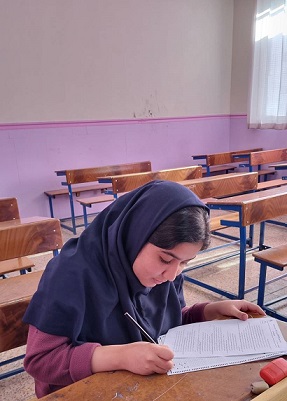 گفتگو با سارینا میرزائی دانش آموز قهرمان پاییز و تابستان