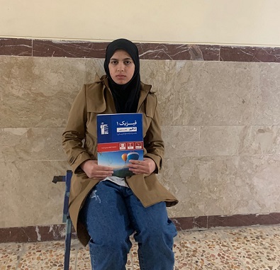 گفت‌وگو با قهرمانی پاییز ,پردیس مرادی دانش آموز پایه دوازدهم