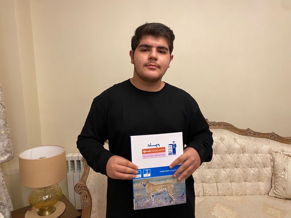 گفتگو با پویان اشرف؛ قهرمان پیوستگی پایه نهم