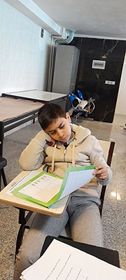 گفت وگو با حسام صادقی‌زاد  قهرمان تابستان پایه ششم از مراغه