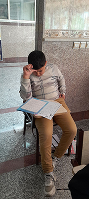 گفت وگو با محمد ساجد یگانه قهرمان تابستان پایه ششم از مراغه