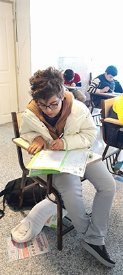 گفت وگو با آیهان قلی‌نژاد  قهرمان تابستان پایه ششم از مراغه