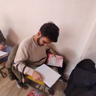 مصاحبه دانش اموز امیر علی اجتهادی یازدهم ریاضی از تبریز