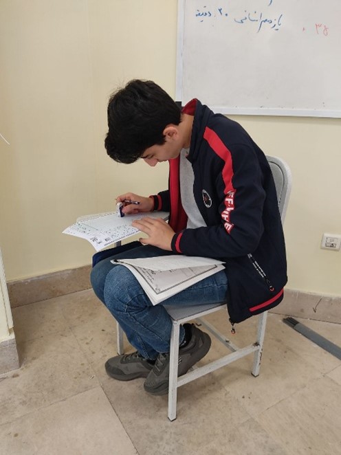 مصاحبه دانش اموز  ائلمان نایب خسروشاهی دهم ریاضی از تبریز