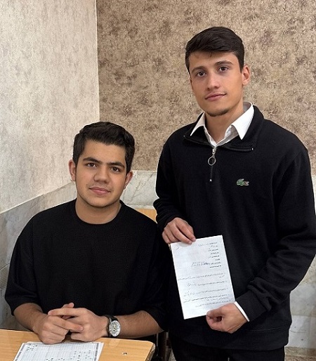 پارسا نوایی : هدفم افزایش مهارت ازمون دادن و ارزیابی خودم هست