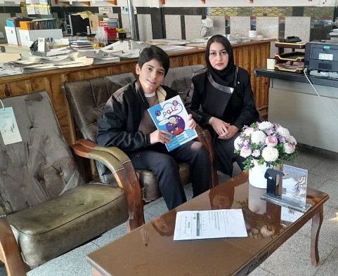 گفت و گو با علی نوروزی قهرمان پیوستگی آبان ماه از نقده