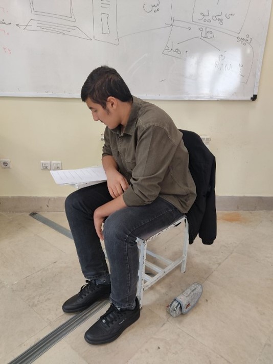 مصاحبه دانش اموز مهدی شیرزاد  دهم تجربی از تبریز