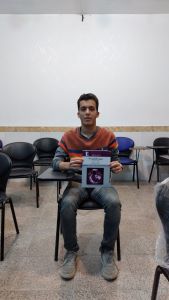 محمدجواد کرمی قهرمان پیشرفت دوازدهم تجربی از شهرکرد