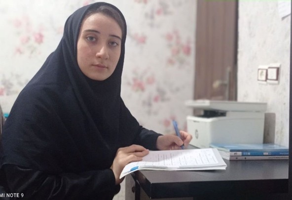 گفتگو با سودا تقی زاده؛ قهرمان پیوستگی پایه نهم