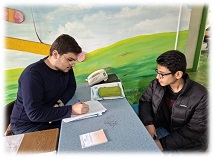 مصاحبه دانش اموزعطا هادی فرد یازدهم تجربی از تبریز