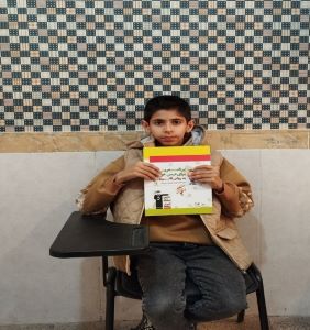 مسیحا مقصودی قهرمان پیشرفت پایه ششم از شهرکرد