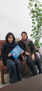 رزینا حیدرزاده، قهرمان پیشرفت پایه هشتم از شهرکرد