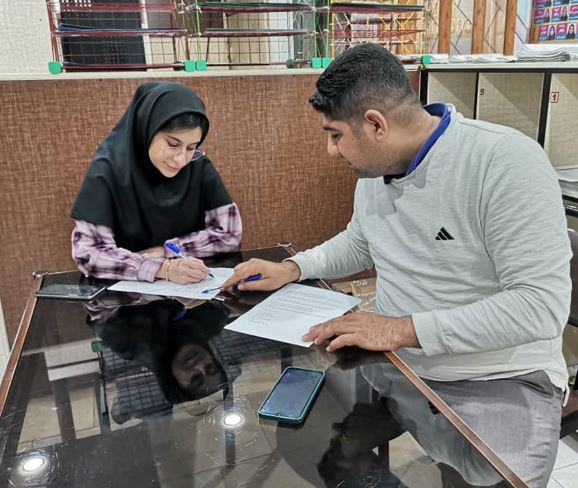 گفت و گو با پشتیبان برتر مولود برتر از شوشتر