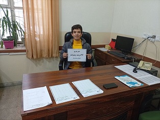 گفتگو با متین نوری؛ پشتیبان قهرمان پیشرفت درسی از همدان شعبه یک