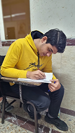 گفت وگو با پارسا رضایی تاش قهرمان تابستان پایه نهم از مراغه