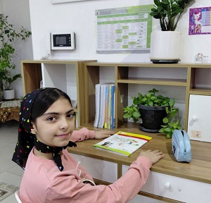 گفت و گو با نگار پروانه قهرمان پیوستگی پنجم دبستان