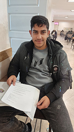 گفت وگو با امیررضا سامی قهرمان تابستان دهم تجربی از مراغه