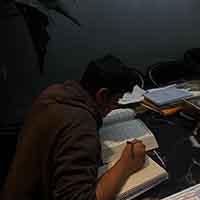 گفت و گو با دانش آموز امیرحسین محمدیان رشته ریاضی