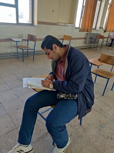 گفتگو با مهدی گوهری دهم تجربی باشگاه 500 تایی از میاندوآب