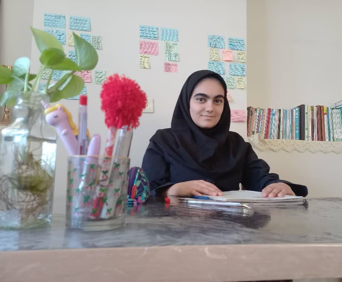 گفتگوبا فاطمه رضایی:قهرمان پیوستگی پایه یازدهم تجربی