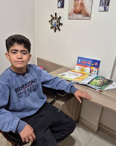 گفتگو با سید امین موسوی ؛ دانش آموز پایه ششم