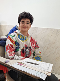 گفت وگو با رامتین پناهی قهرمان تابستان پایه هفتم از مراغه