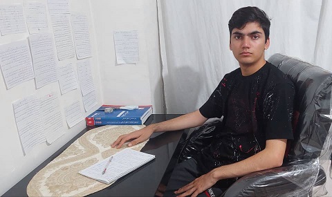 گفت و گو با امیررضا دشتی ، قهرمان پیشرفت تحصیلی