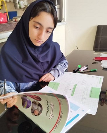 گفت و گو با آرتمیس رودابه ؛ قهرمان پیوستگی پایه هشتم