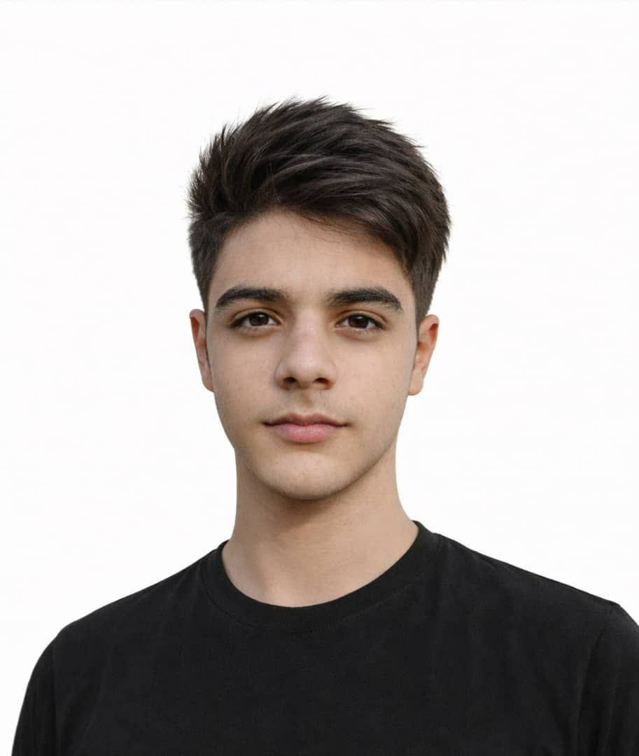 گفتگو با آیدین صفری دانش اموز برتر از شاهین شهر