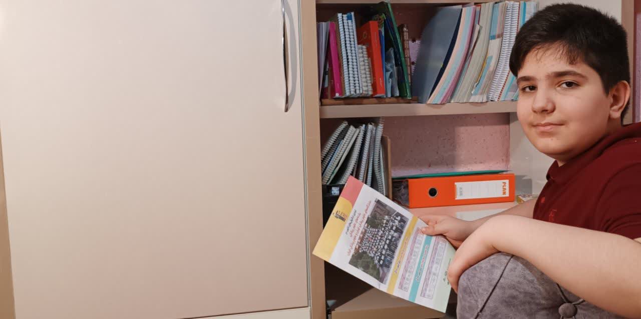 گفت وگو با تایماز مرسلی عضو قهرمانان مهر ماه ششم از میانه