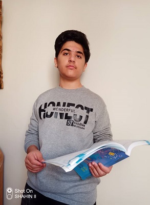 ساعتی با امیرسینا فامیلی،دانش آموز موفق نهمی از جم