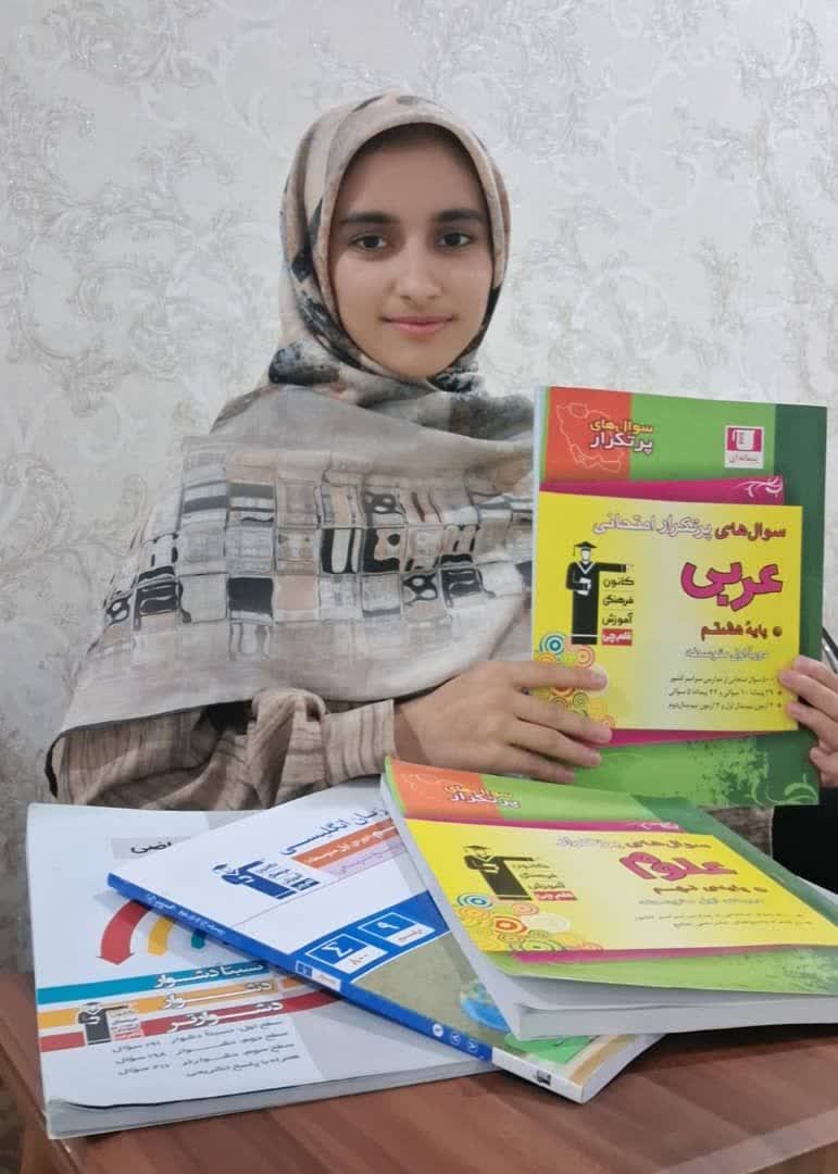 گفت وگوبا هدی سالاری قهرمان پیشرفت هشتم  ازقلعه گنج