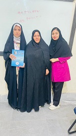 گفت و گو با دانش اموز فاطمه زهرا اسفندیاری پایه هشتم / جیرفت