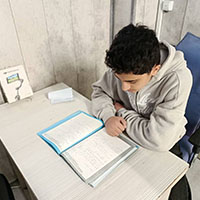 گفت و گو با دانش آموز رضا پرور رشته ریاضی